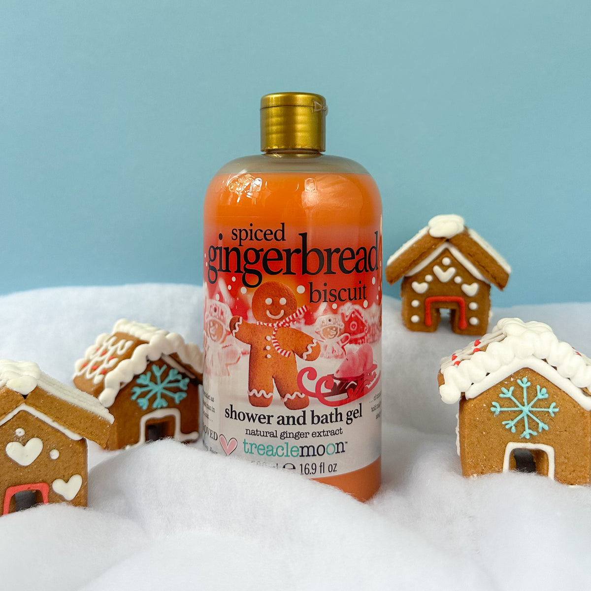 SPICED GINGERBREAD BISCUIT SHOWER GEL l Piparin tuoksuinen suihkugeeli l Treaclemoon