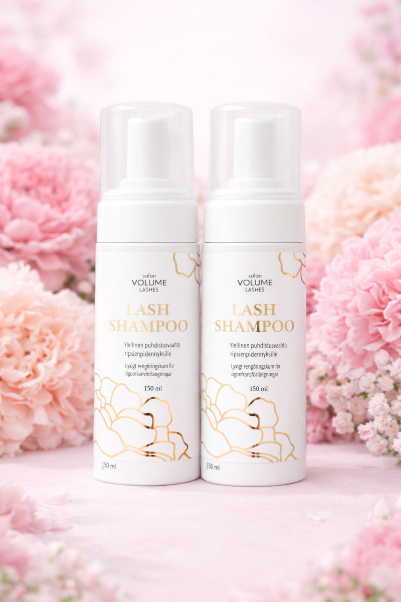LASH SHAMPOO l Puhdistusvaahto ripsienpidennyksille l Salon Volume Lashes