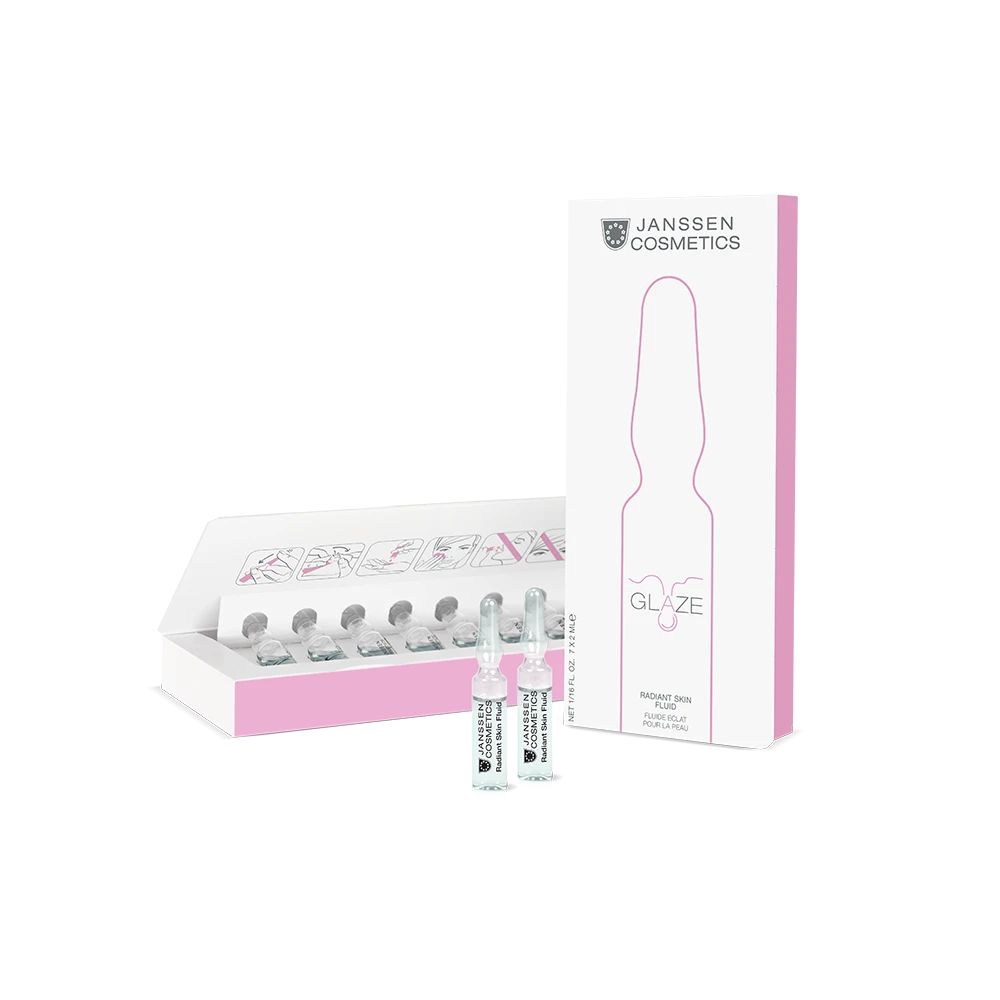 RADIANT SKIN FLUID (Glaze) l Kirkastava ampulli aikuiselle iholle l Janssen Cosmetics