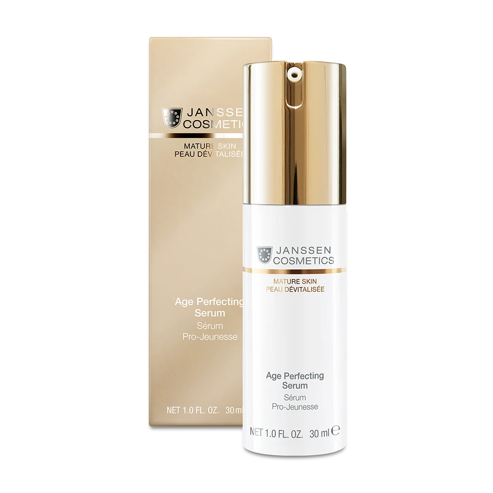 AGE PERFECTING SERUM l Tasoittava & heleyttävä anti-age seerumi aikuiselle iholle l Janssen Cosmetics