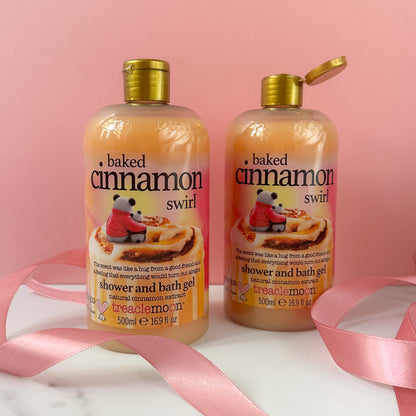 BAKED CINNAMON BUN SHOWER GEL l Kanelipullan tuoksuinen suihkugeeli l Treaclemoon