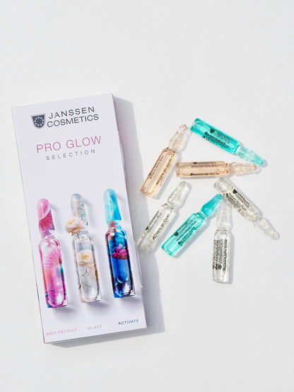 PRO GLOW SELECTION l Heleyttävä ja kirkastava ihon tehokuuri l Janssen Cosmetics