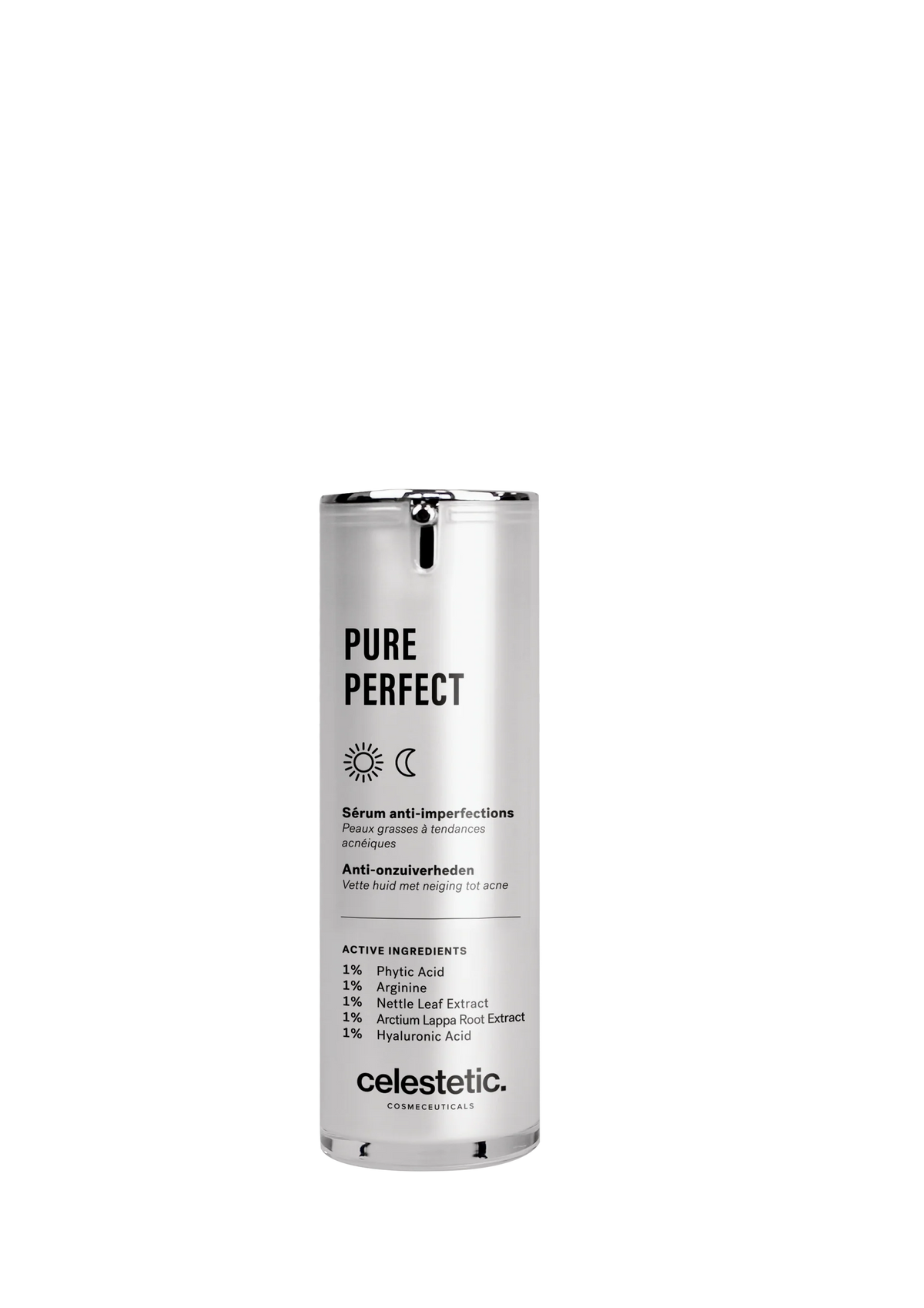 PURE PERFECT l Puhdistava seerumi epäpuhtaalle & rasvoittuvalle iholle l Celestetic