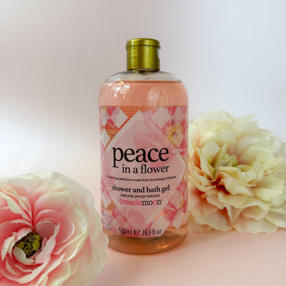 PEACE IN A FLOWER SHOWER GEL l Kukkaistuoksuinen suihkugeeli l Treaclemoon