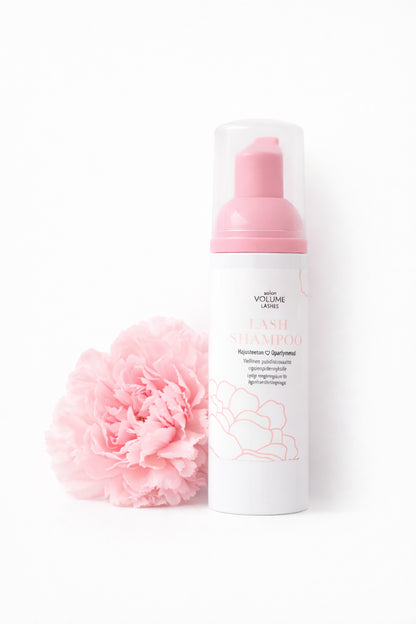 LASH SHAMPOO l Hajusteeton puhdistusvaahto ripsienpidennyksille l Salon Volume Lashes