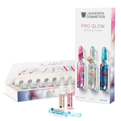 PRO GLOW SELECTION l Heleyttävä ja kirkastava ihon tehokuuri l Janssen Cosmetics
