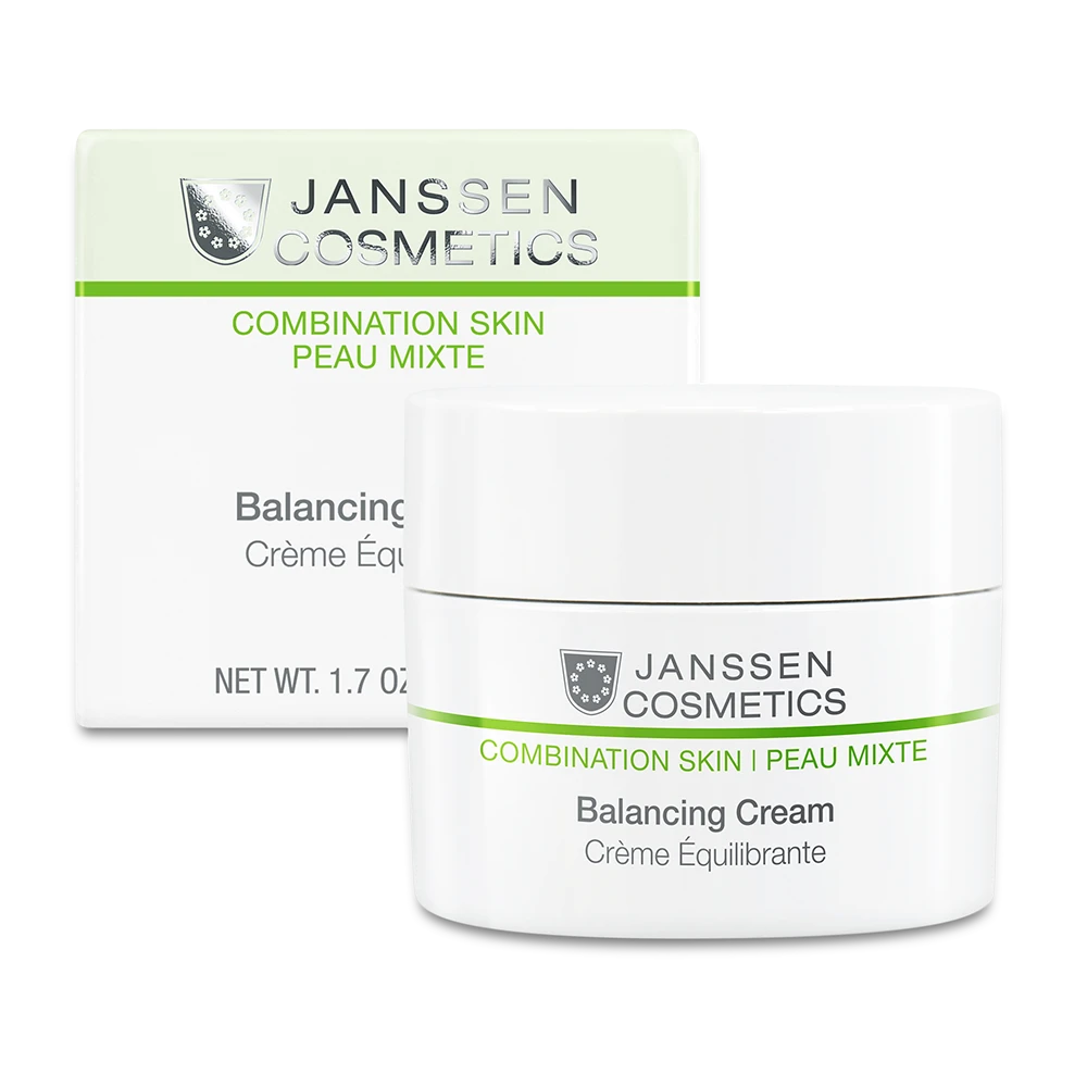 BALANCING CREAM l Mattapinnan jättävä tasapainottava voide sekaiholle l Janssen Cosmetics