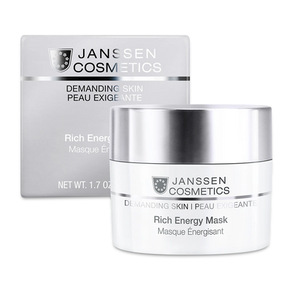 RICH ENERGY MASK l Ravitseva voidenaamio kuivalle ja stressaantuneelle iholle l Janssen Cosmetics
