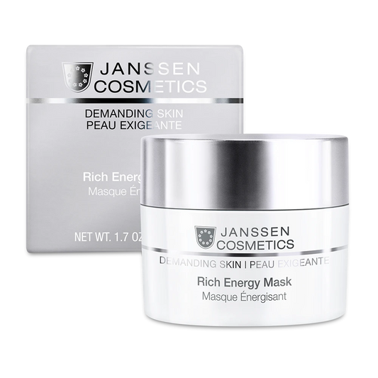 RICH ENERGY MASK l Ravitseva voidenaamio kuivalle ja stressaantuneelle iholle l Janssen Cosmetics