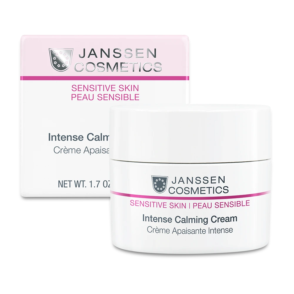 INTENSE CALMING CREAM l Vahvistava täyteläinen voide herkistyneelle, punoittavalle iholle l Janssen Cosmetics