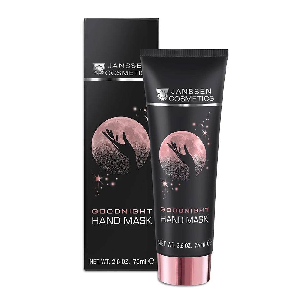 GOODNIGHT HAND MASK l  Pehmittävä & ravitseva käsinaamio kuiville käsille l Janssen Cosmetics