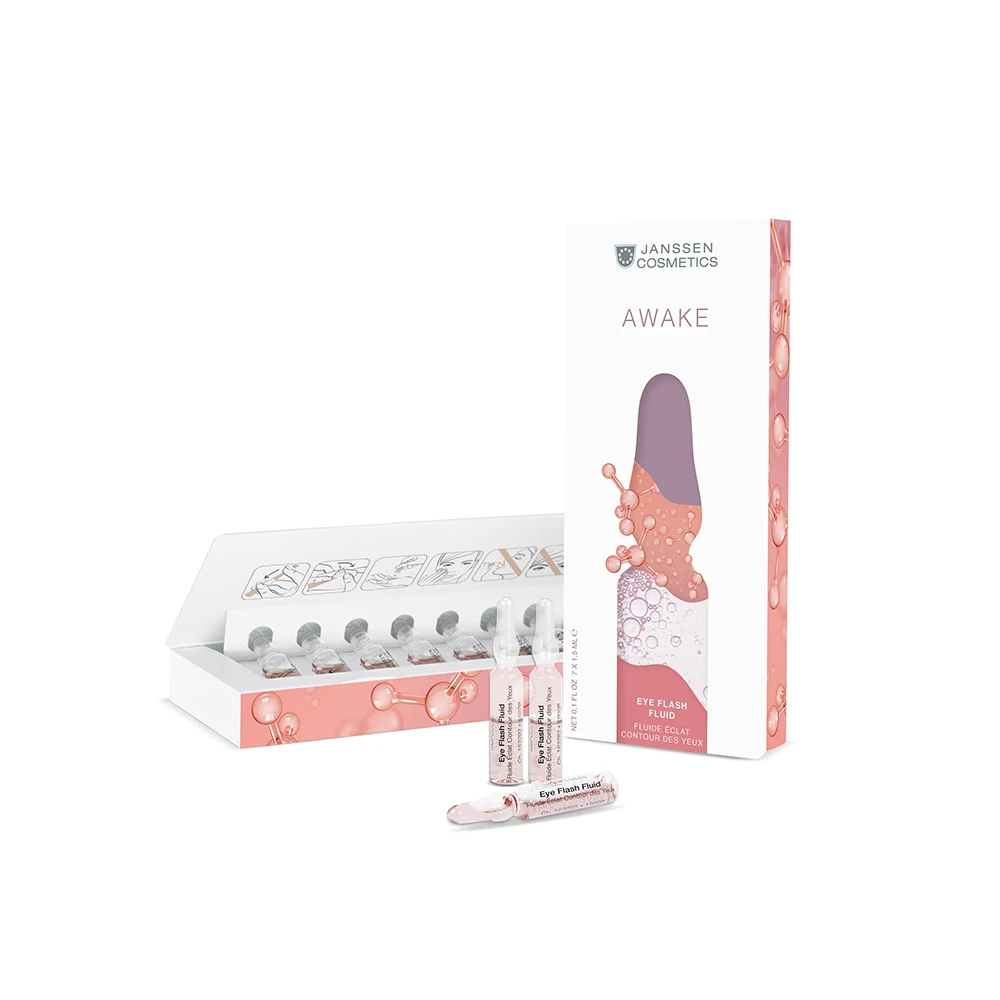 EYE FLASH FLUID (Awake) l Elvyttävä & kosteuttava silmänympärysampulli jokaiselle iholle l Janssen Cosmetics