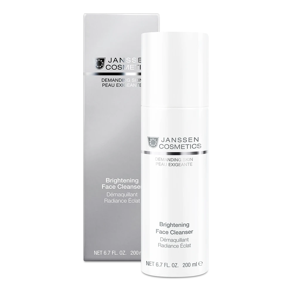 BRIGHTENING FACE CLEANSER l  Kirkastava tensidipuhdistusemulsio normaalille ja sekaiholle l Janssen Cosmetics l