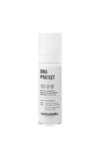 DNA PROTECT l Laajakirjoinen, kevyt aurinkosuoja SPF 50 jokaiselle iholle l Celestetic