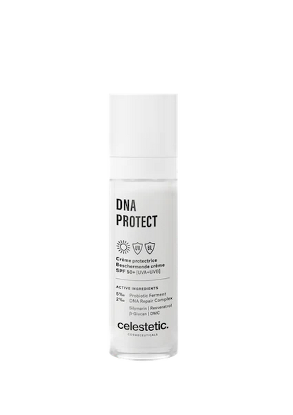 DNA PROTECT l Laajakirjoinen, kevyt aurinkosuoja SPF 50 jokaiselle iholle l Celestetic